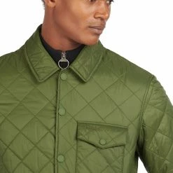 Barbour Men's Synthetic Insulation Jackets Tember Quilted Jacket Men's -Barbour Online Shop RIFGRE D4