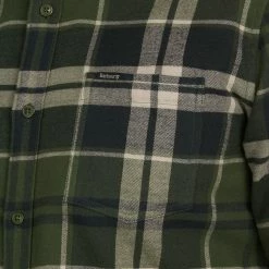 Barbour Men's Flannel Shirts Bidston Shirt Men's -Barbour Online Shop RIFGRE D5 1