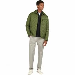 Barbour Men's Synthetic Insulation Jackets Tember Quilted Jacket Men's -Barbour Online Shop RIFGRE D7