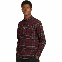 Barbour Men's Button-Down Long-Sleeve Shirts Ladle Tailored Check Shirt   Men's