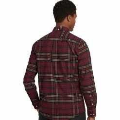 Barbour Men's Button-Down Long-Sleeve Shirts Ladle Tailored Check Shirt Men's -Barbour Online Shop RUB D1