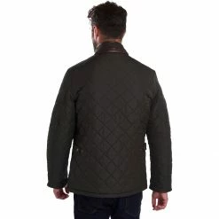 Barbour Men's Synthetic Insulation Jackets Powell Quilted Jacket Men's -Barbour Online Shop SAG D1