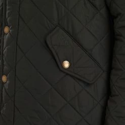 Barbour Men's Synthetic Insulation Jackets Powell Quilted Jacket Men's -Barbour Online Shop SAG D5