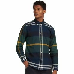 Barbour Men's Button-Down Long-Sleeve Shirts Iceloch Tailored Shirt   Men's