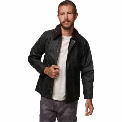 Barbour Men's Casual Jackets Bedale Wax Jacket Men's -Barbour Online Shop SG 1