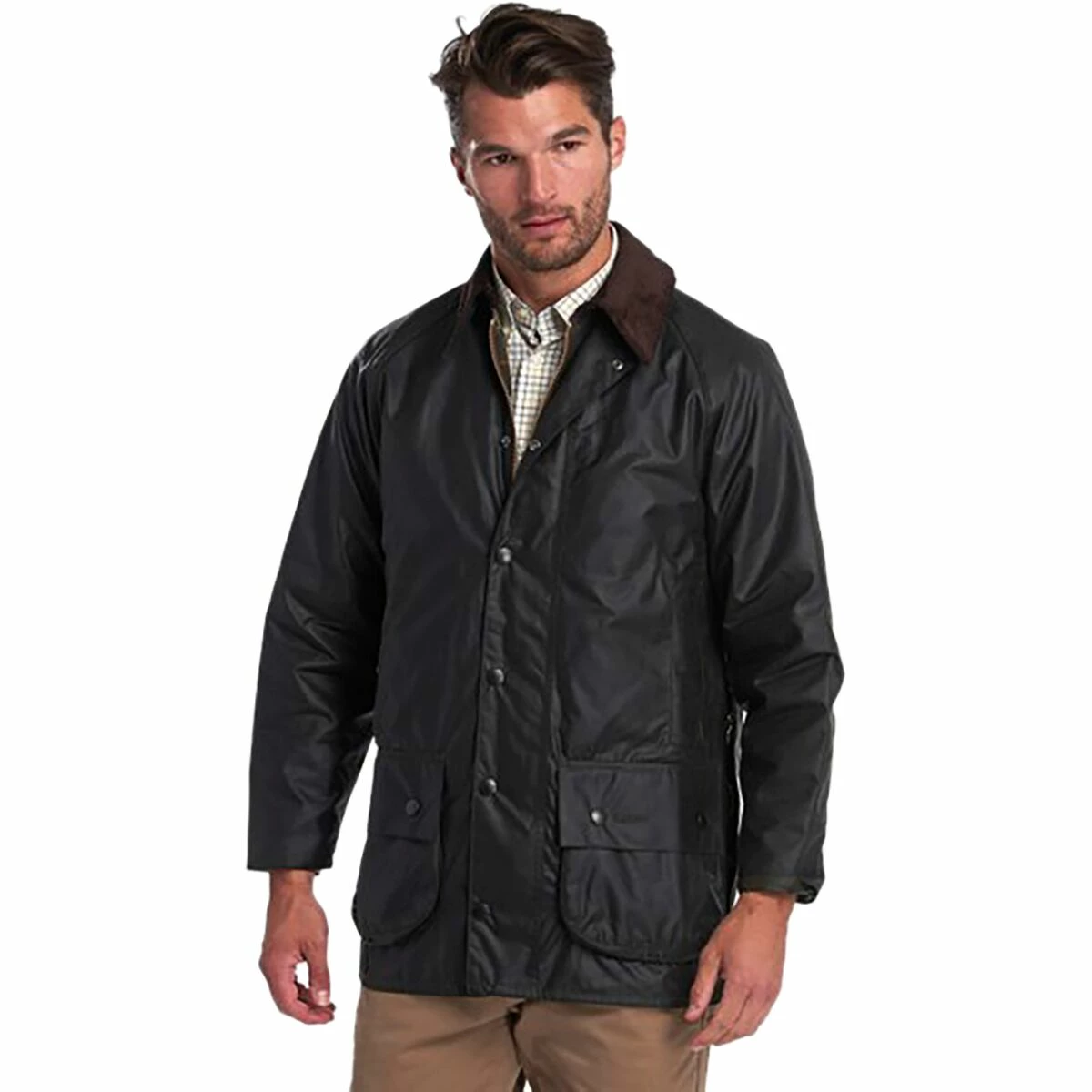 Barbour Men's Casual Jackets Beaufort Wax Jacket Men's 13 Barbour Men's Casual Jackets Beaufort Wax Jacket Men's - Image 11